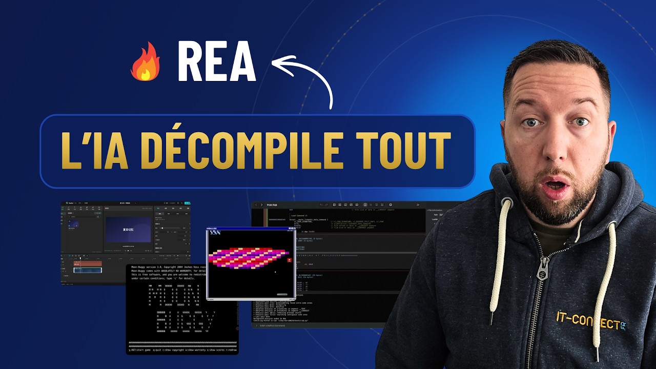 REA : recréer un logiciel avec l'IA et la rétro-ingénierie