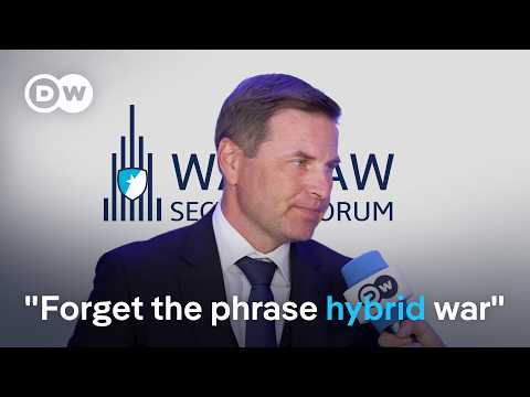 Estonia's Hanno Pevkur on Russia's shadow war | DW News