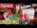 Supreme Madonna Tee Unboxing! I Copped Supreme F/W '18, FTP, + More!