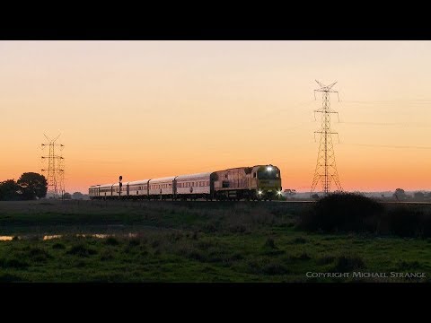 6AM8 "The Overland" Passenger Train - PoathTV Australian Railways