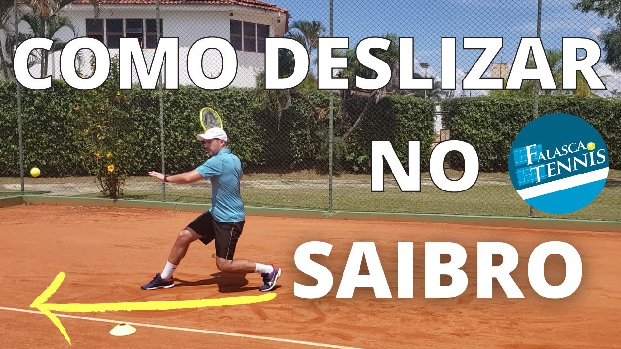Como DESLIZAR da forma correta no SAIBRO | Falasca Tennis