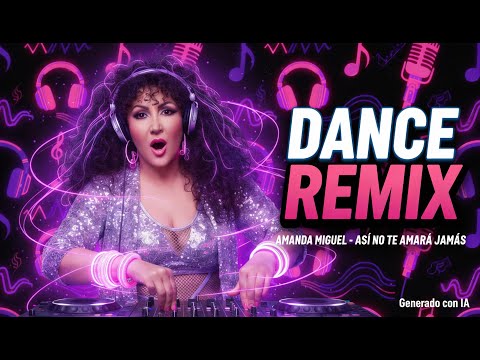 Amanda Miguel – Así No Te Amará Jamás | Remix Dance IA ochentero dramático