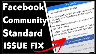 How To Unlock Facebook Community Facebook Account