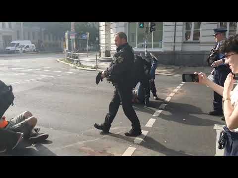 "In Gewahrsam!" Polizei zu Letzte Generation