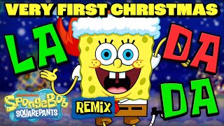 &quot;The Very First Christmas&quot; REMIX Sing-Along 🎶 | SpongeBob