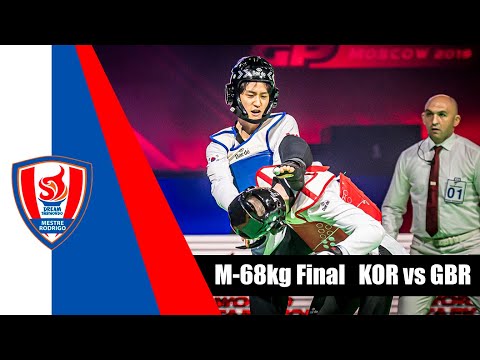 HIGHLIGHTS M 68kg Final Dae hoon LEE (KOR) vs Bradly SINDEN (GBR) - Moscow 2019 Grand Prix