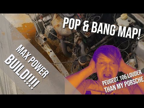 *Pop & Bang Map* Max Power Peugeot 106 Project
