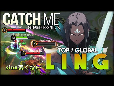 Fastest Hand! 95.9% Current Win Rate. s i n x 弱くない Top 1 Global Ling - Mobile Legends: Bang Bang