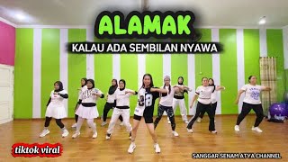 Download lagu ALAMAK || KALAU ADA SEMBILAN NYAWA || TIKTOK VIRAL || SENAM KREASI @sanggarsenamatya8917 mp3