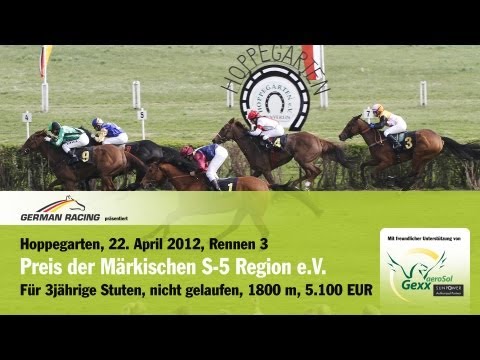 Hoppegarten, Preis der Märkischen S-5 Region, 22.4.2012 - Siegerin: Rila