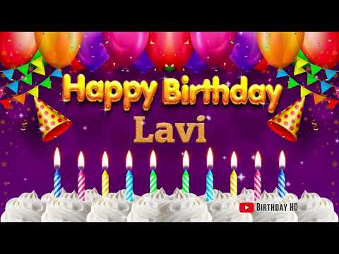 Lavi Happy birthday To You - Happy Birthday song name Lavi 🎁