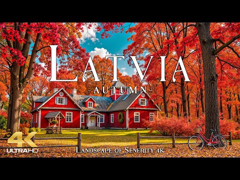 Beautiful Autumn in Latvia 4K UHD – Golden forests and fairytale charm in the heart of the Baltics