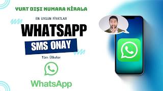 EN UCUZ WHATSAPP SMS ONAY SİTESİ  -  SMS ONAY HİZMETİ - SMS ONAY NUMARA ALMA