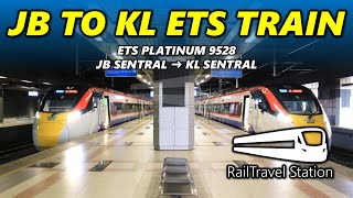 Download lagu ETS STANDARD CLASS FROM JB TO KL! (RM92) 😮 🇲🇾🚆 KTM ETS Platinum 9528up JB Sentral → KL Sentral mp3