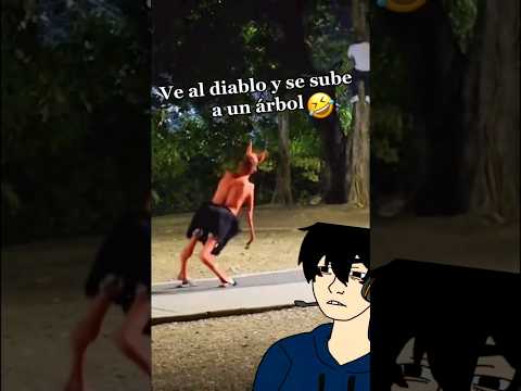 Broma con Diablo en un parque 😂 #broma #bromas #shorts