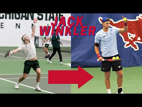The Journey of Graduate Transfer Tennis Player, Jack Winkler!