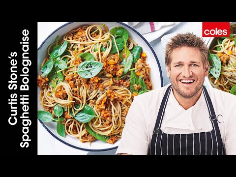 Healthy Spaghetti Bolognaise | Cook with Curtis Stone | Coles