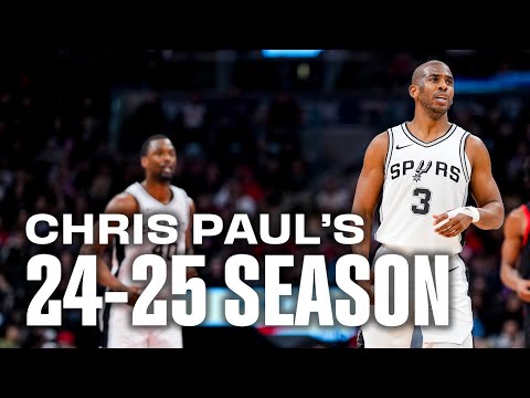 CP3'S FIRST SEASON WITH THE SPURS!