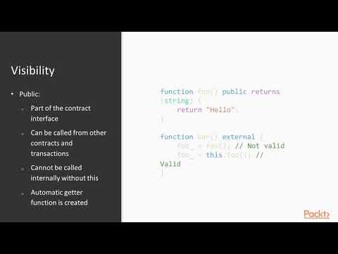 Blockchain Application Development in 7 Days Understanding Variables | packtpub com