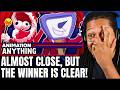 Caine Vs Tenna Rap Battle ANIMATION VS ANYTHING Reaction