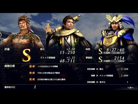 [PS4] Warriors Orochi 4 - Gan Ning, Ieyasu Tokugawa unique weapons