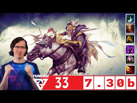 [DOTA 2] TUNDRA.33 the KEEPER OF THE LIGHT [OFFLANE] [7.30b]