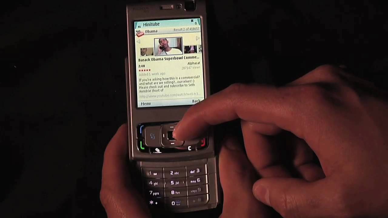 Youtube App en Symbian