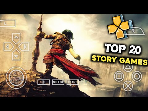 Top 20 PPSSPP Story Games For Android 2025 ||  High Graphics