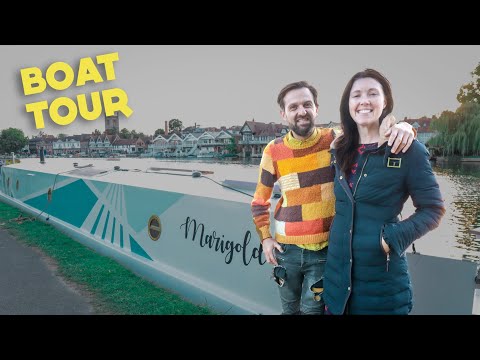 The Most Unusual Narrowboat. Boat Tour