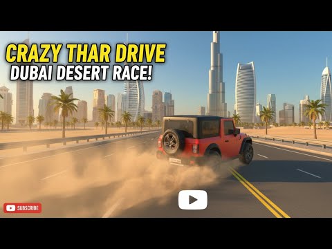 CRAZY THAR DRIVE: Dubai Desert Race! 🌵🏁 | Extreme Off-Roading .