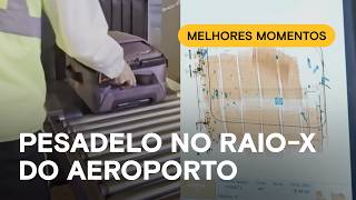 🚨 Não esperava por isso ao passar pela esteira do aeroporto! 🔎 | O MELHOR DE PARADOS NA FRONTEIRA