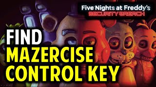 Find Mazercize Control Key in the Daycare Theater | FNAF Security Breach