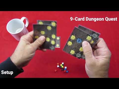 9-Card Dungeon Quest - Instructional video