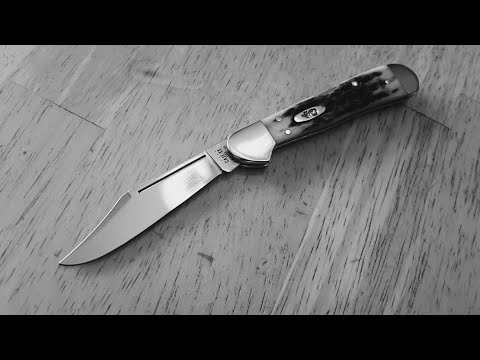 Back to the Classics! Case Mini Copperlock in Jigged Amber Bone. (Outstanding)