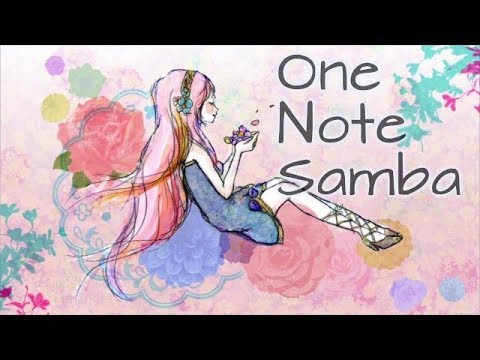 How to play ONE NOTE SAMBA on the piano - in great detail!