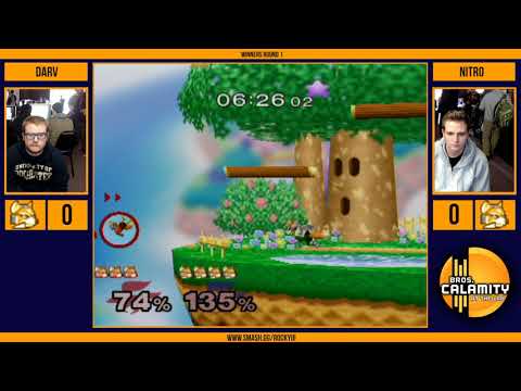 Rocky III | Darv (Mario) vs Nitro (Fox) Winners Round 1 - Melee