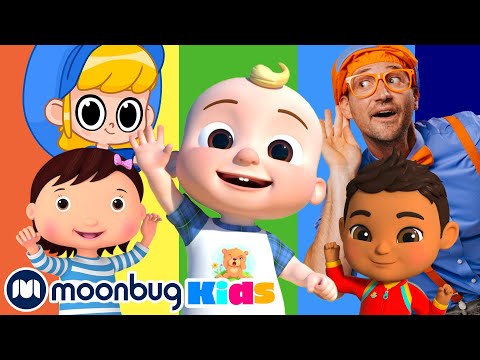 Happy Place - Special collaboration | Kids Cartoons \u0026 Nursery Rhymes | Moonbug Kids