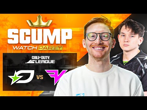 🔴LIVE - SCUMP WATCH PARTY!! OpTic TEXAS VS FAZE VEGAS | CDL MAJOR 1 QUALIFIERS WEEK 3