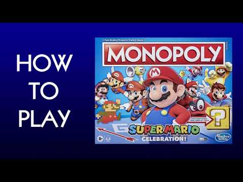 How To Play Monopoly: Super Mario Celebration Edition Board Game