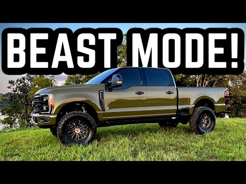 I lifted my F250 Tremor with the Carli E-Venture kit to fit 37\" Nittos!