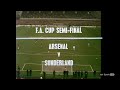 FA Cup Semi Final 1973 Sunderland v Arsenal