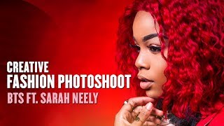 Fashion Photography Photoshoot Behind the Scenes - Sarah Neely
