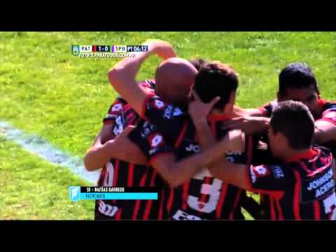 Gol de Garrido. Patronato 1 - Sp. Belgrano 0. Fecha 26. Primera B Nacional 2015. FPT.