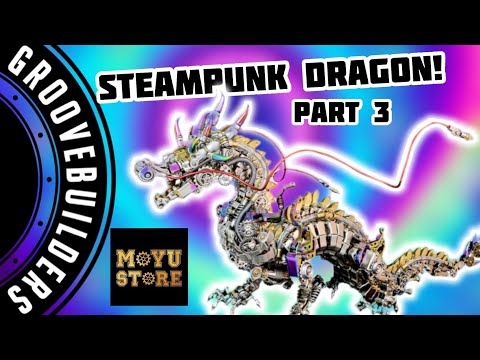 Steampunk Dragon! Part 3 - Making the alignment- 2030+ parts of model building goodness!