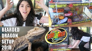 NEW Bearded Dragon Setup! | How To Set Up A Bearded Dragon 2018 | Zoo Med by Emzotic