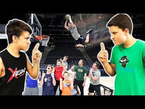 Bryton vs Ethan Dunk Competition