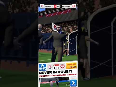 Score Hero 2022 / Daily Match : Stoke City - Bristol City
