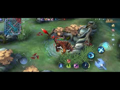 Mobile Legends .Learn to play the role of Saber, help guide, do not do well