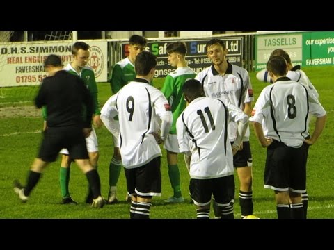 Faversham Town U21 v Leatherhead U21 - Feb 2016
