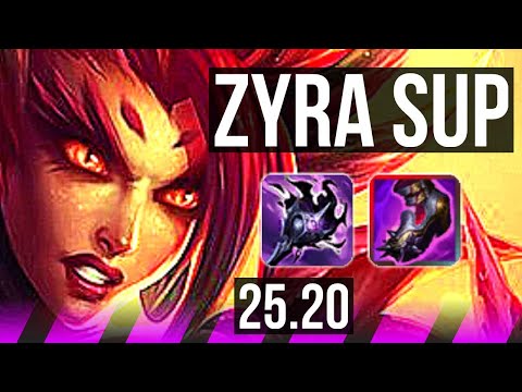 ZYRA & Draven vs BLITZCRANK & Kai'Sa (SUP) | 7/3/11 | EUW Grandmaster | 25.20